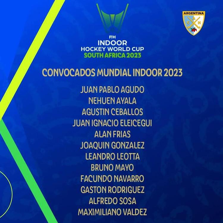 Hockey Pista Lista definitiva al Mundial de Sudafrica 2023