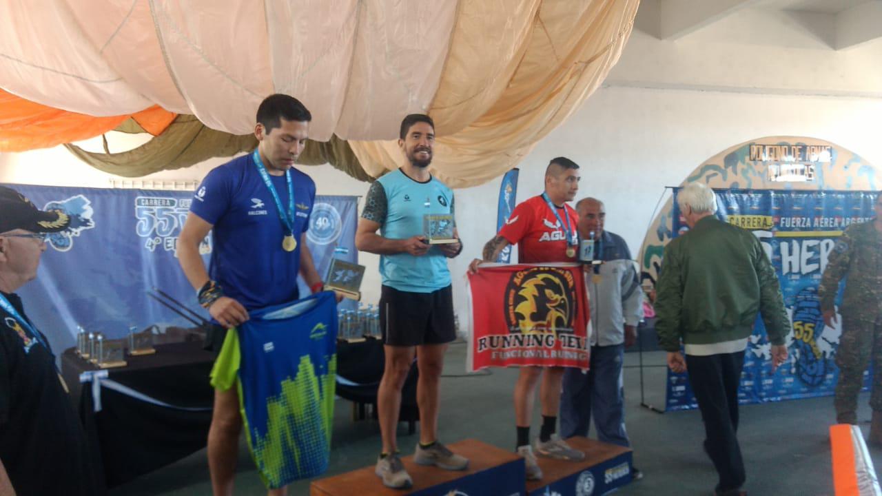 Matias Andrade Podio 55 Heroes de Malvinas