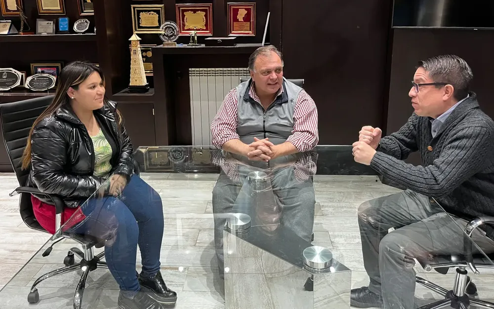 Javi con Pablo y Tamara