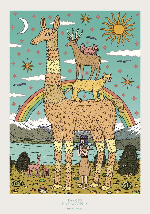 Guanaco Fede Calandria con Logo