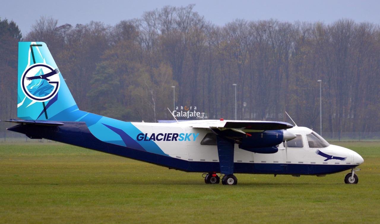 avion Glacier Sky