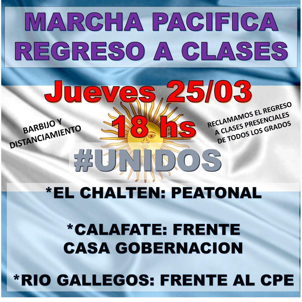 marcha pro la presencialidad