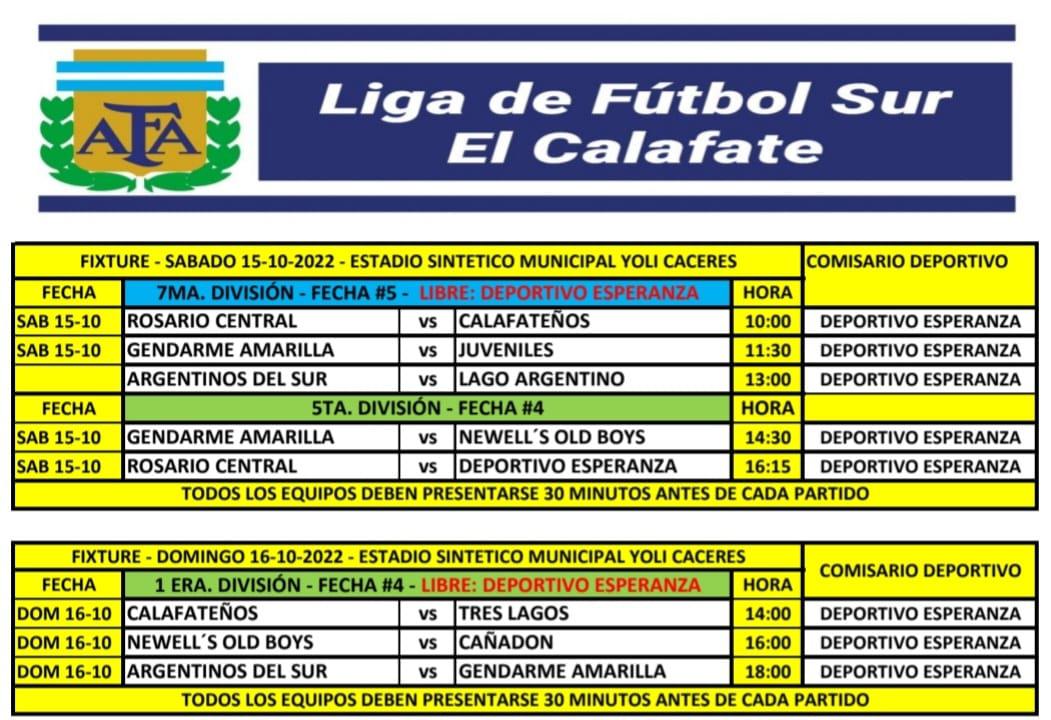 Futbol Domingo Programa 16 de octubre