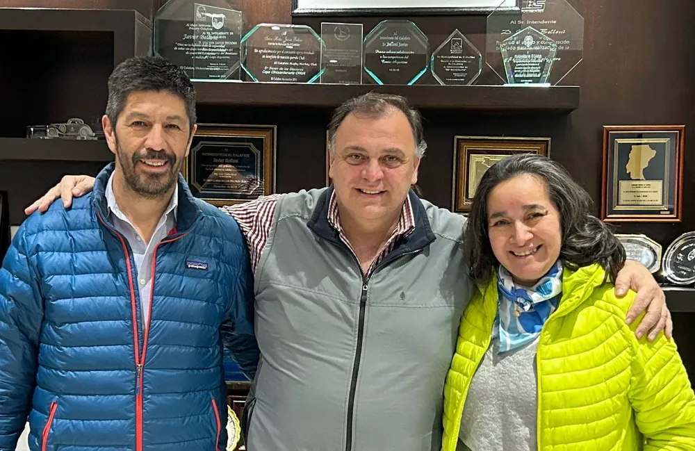 JAvi con Chino y VIvi