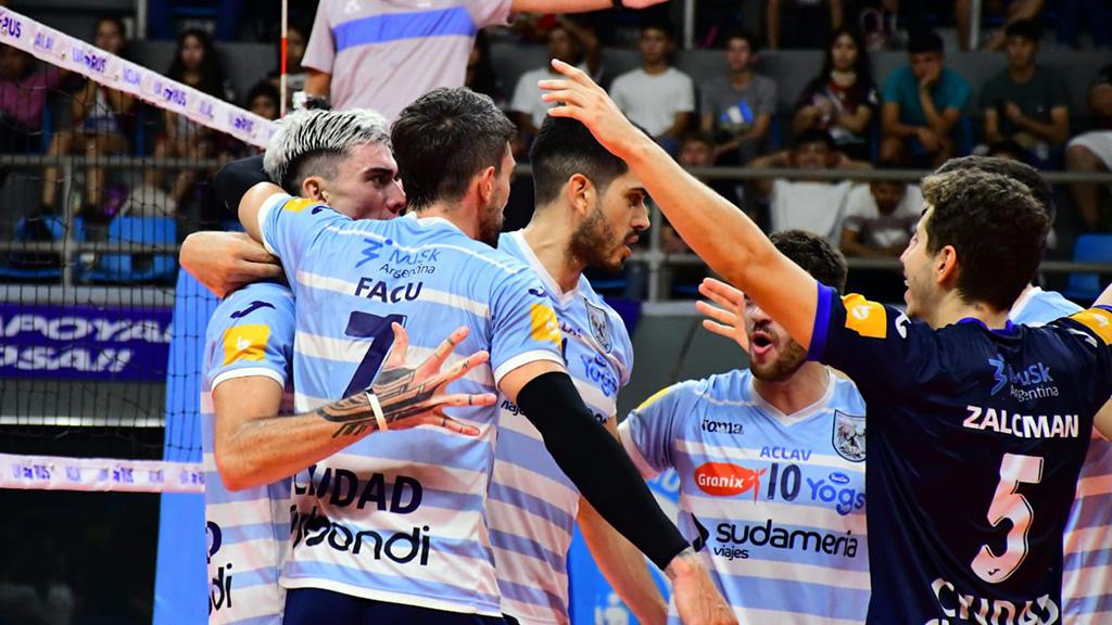 Ciudad Voley 1era semifinal 3 de abril 2023