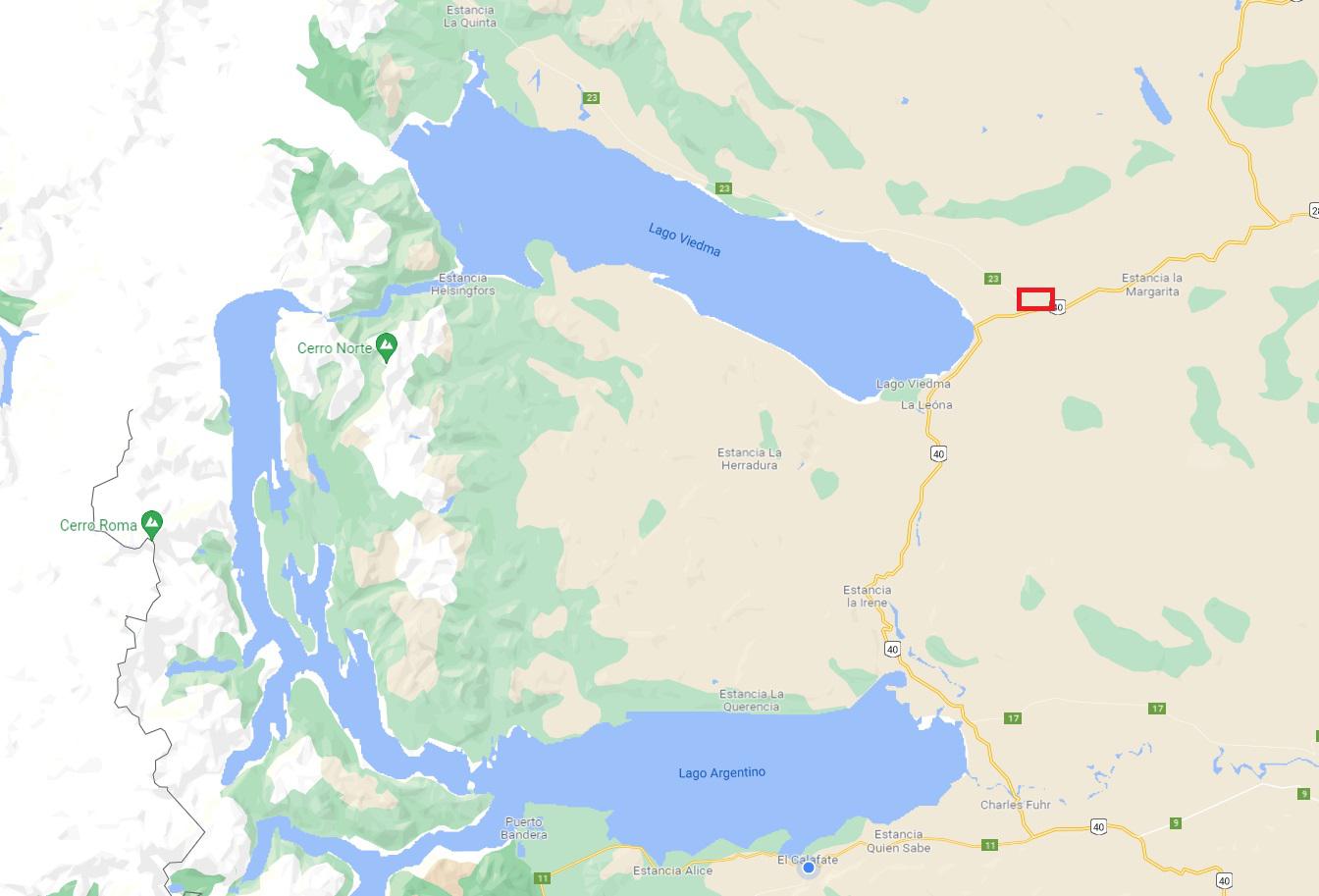 Parador Publico, ubicacion mapa