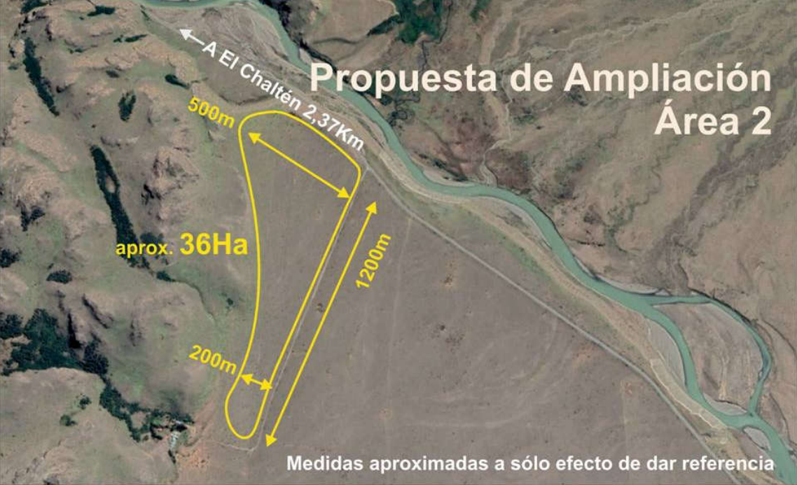 ampliacion ejido urbano Chalten zona 2