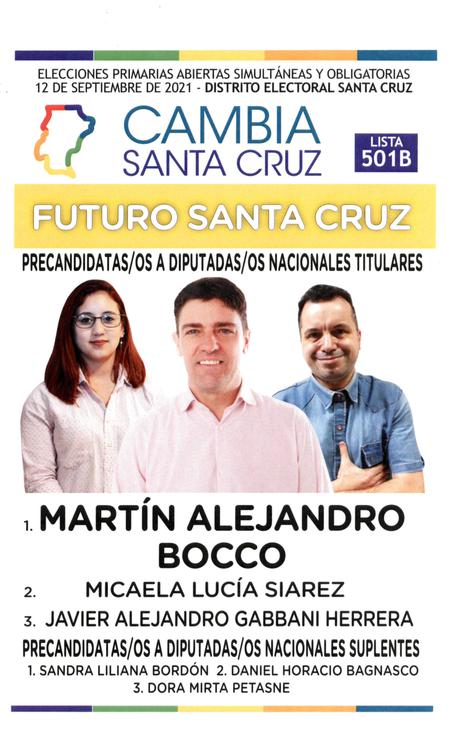 501 CAMBIA SANTA CRUZ - LISTA B FUTURO SANTA CRUZ