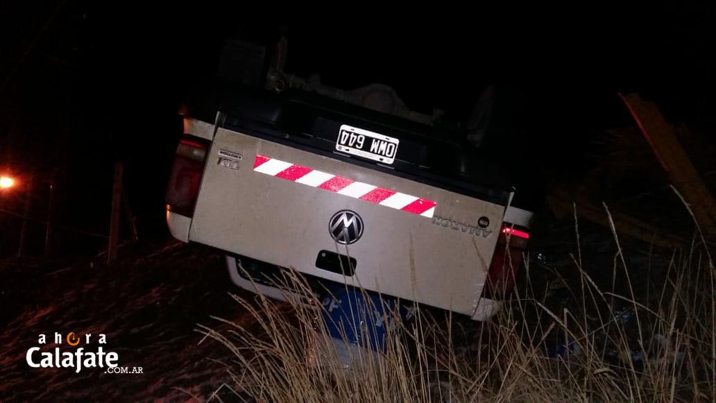 vuelco camioneta [FMD Fotos]