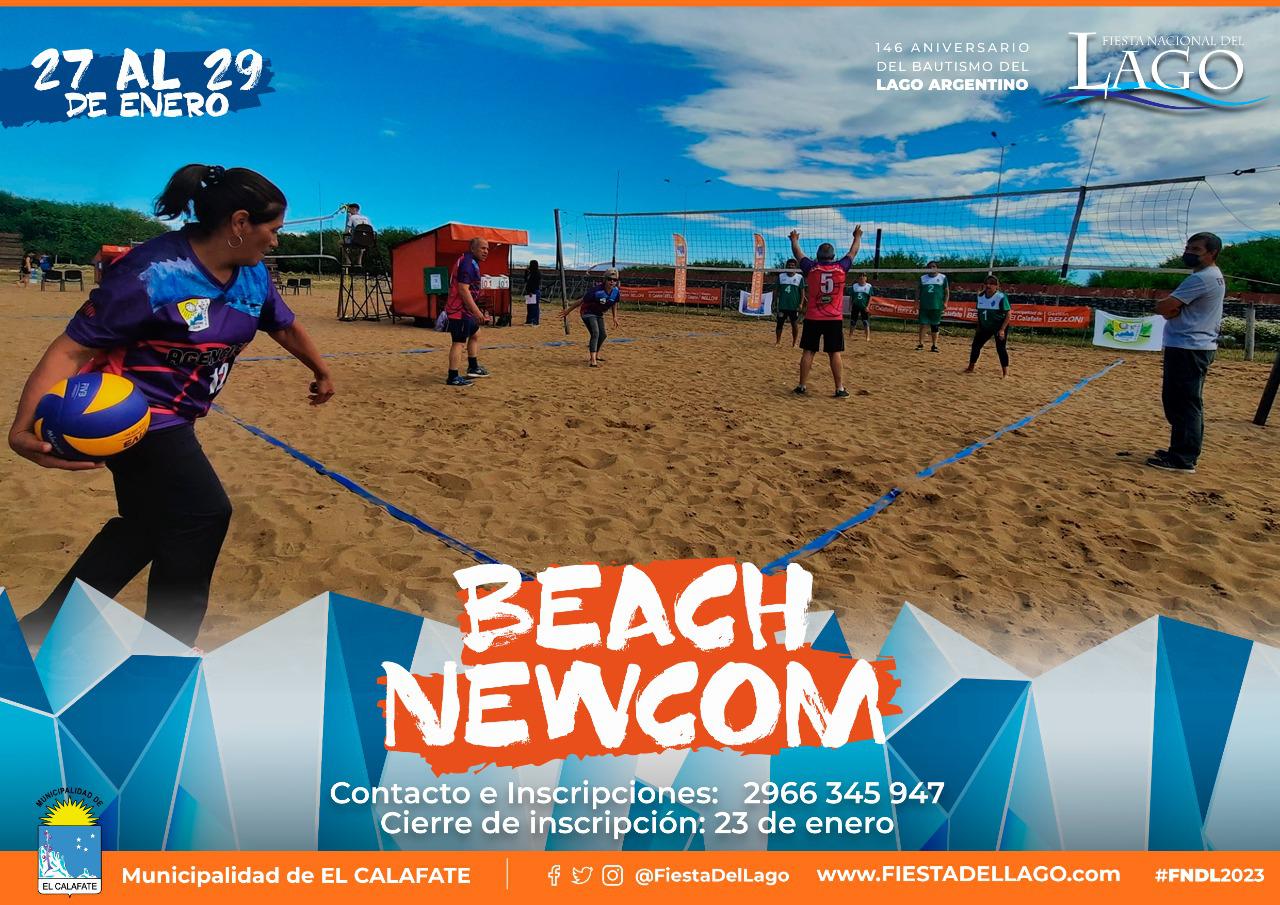 Beach Newcom Afiche