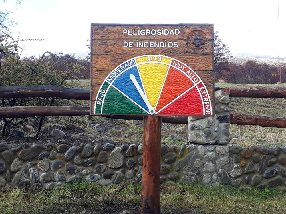 CARTEL +ìNDICE PROBABILIDAD D EINCENDIOS FORESTALES