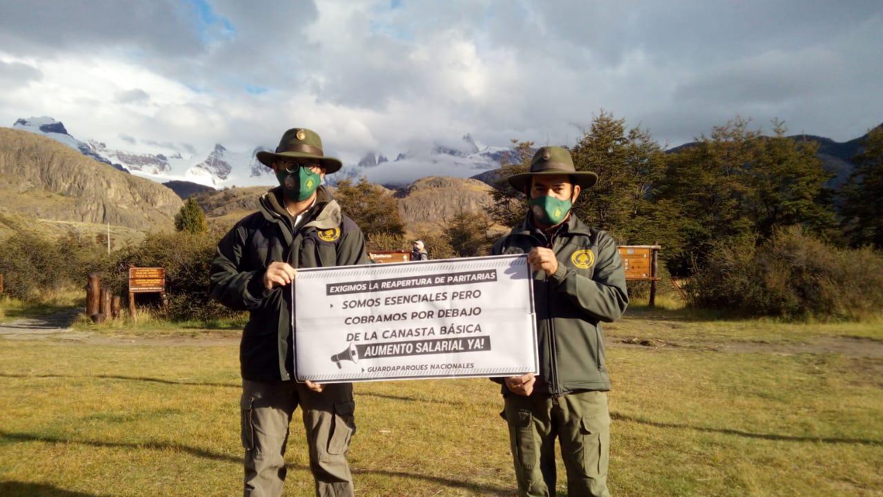 protesta de parques chalten