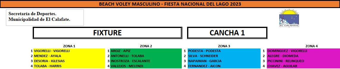 Beach Masculino Parejas 2023