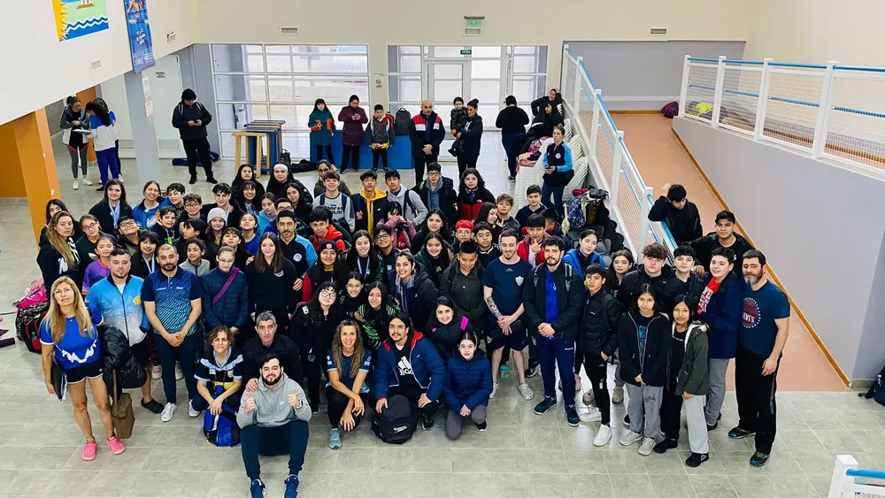 Natacion Evita final provincial 2023 Piedra Buena Agosto Nadadores todos