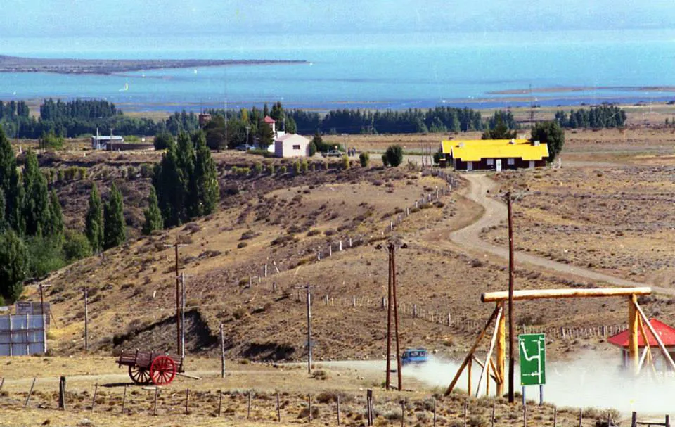 entrada a El Calafate 1980