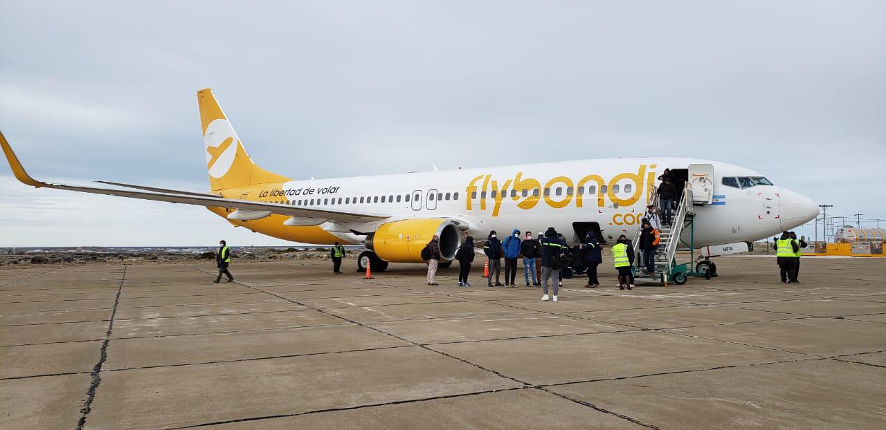 flybondi en San Julian 1
