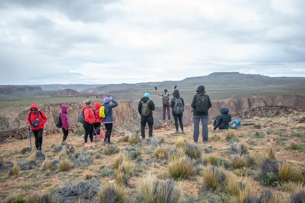 Primer Encuentro de senderismo - Portal Cañadón Pinturas - Noviembre 2023 - Horacio Barbieri _-25