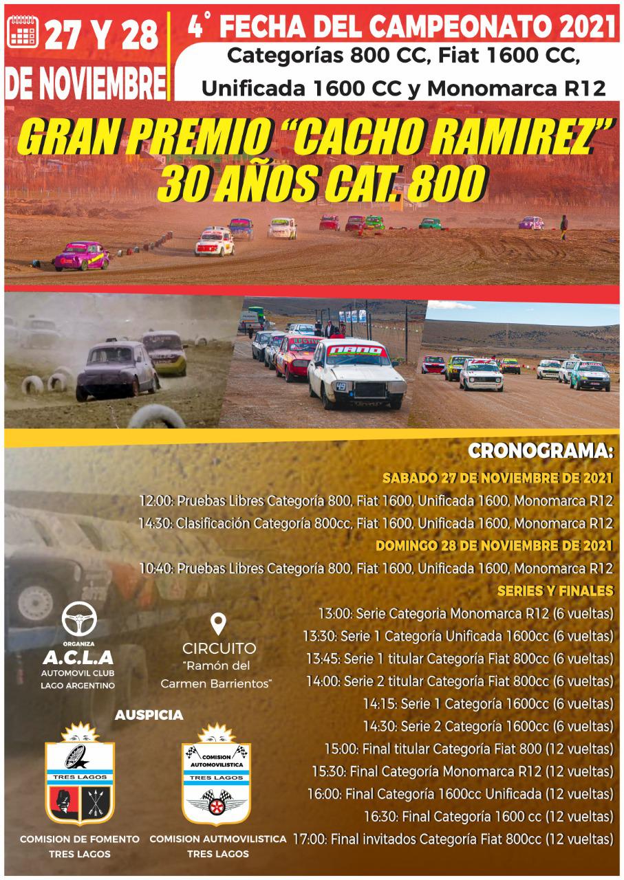 Gran Premio Cacho Ramirez cronograma