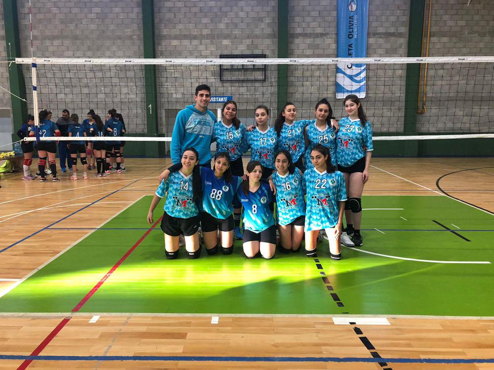 Voley Evita sub 17 femenino El Trébol 2022