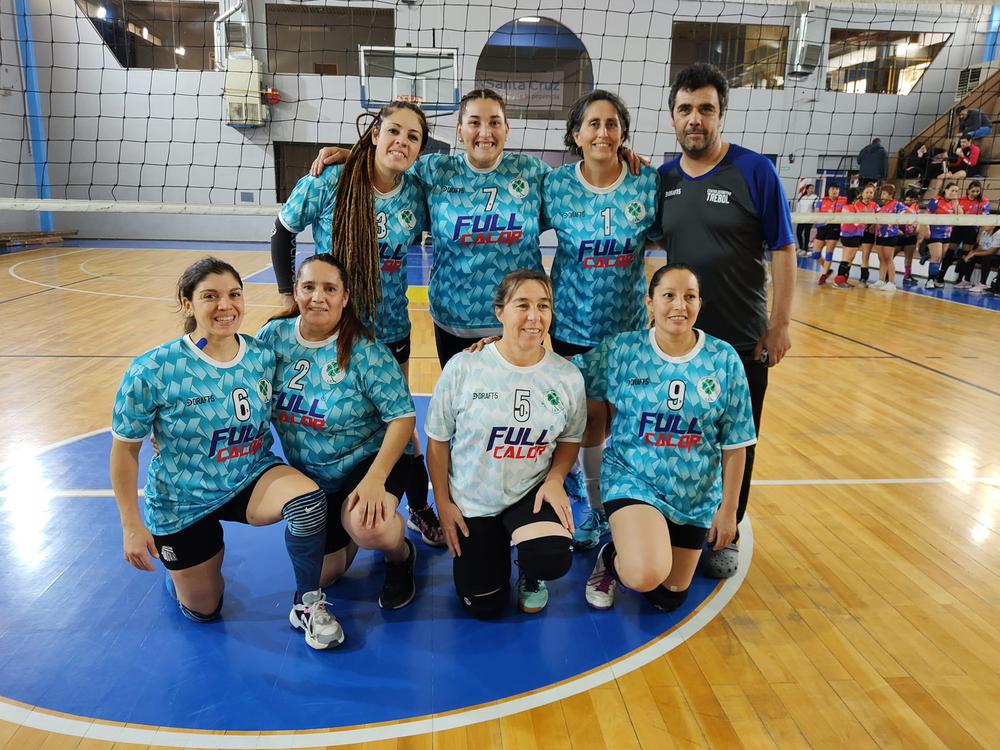 Voley El Trebol 24 de Abril Promo Equipo formación