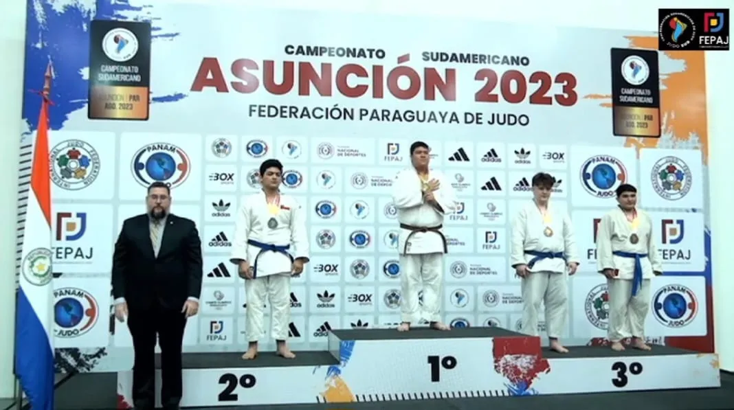 Gómez Judo Sudamericano cadete 2023 Paraguay