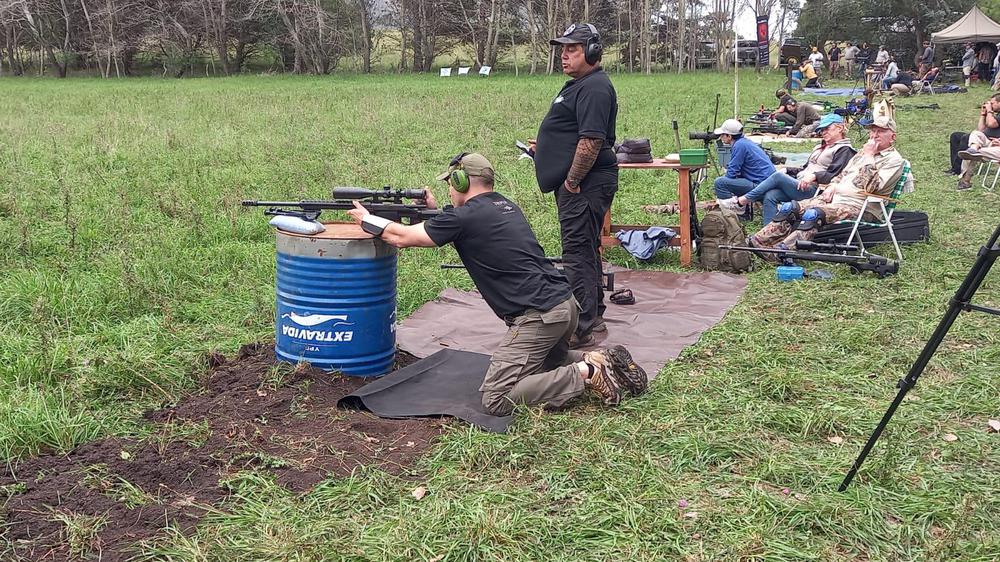 Daniel Valdez tirando marzo 2023