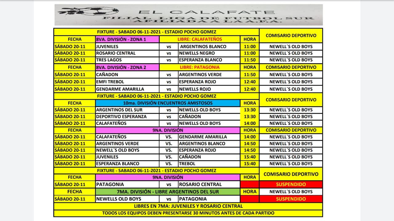 Futbol Sábado Programación