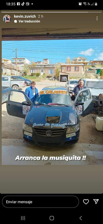 Agustin Zuvich Rally