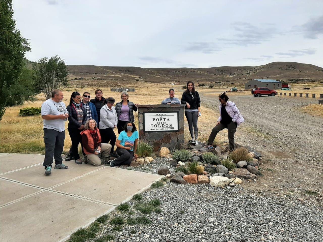 El Club Andino Lago Argentino y AGUISAC visitaron el Parque Patagonia 05