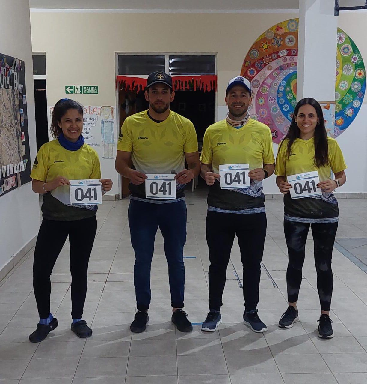 Atletas Karina Puebla equipo El Chalten octubre 2022