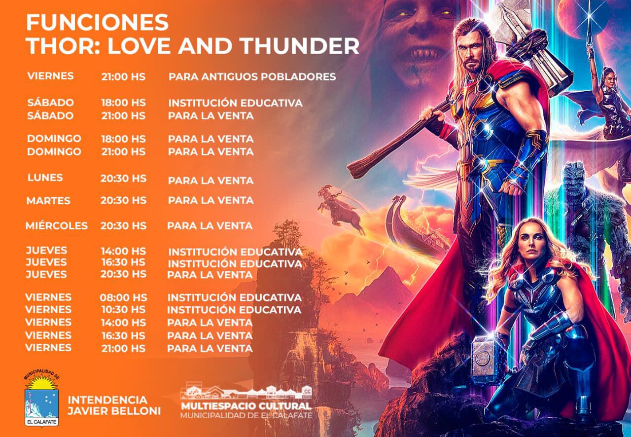 thor cartelera