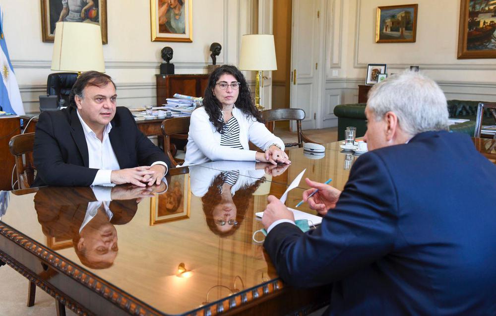 Reunion Belloni Ianni con Ministro Educacion