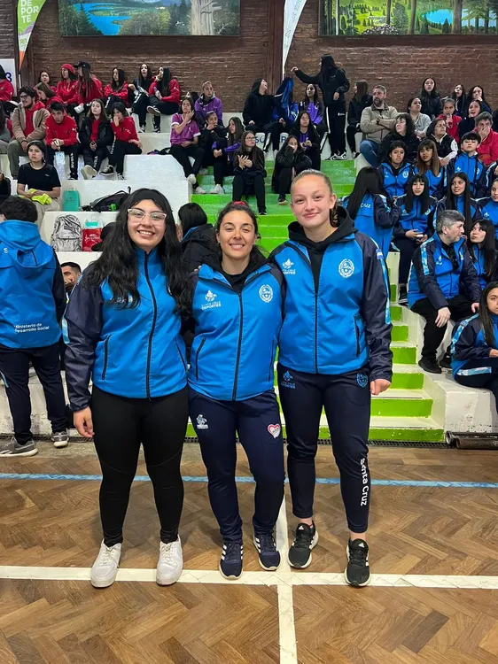 Daia Correa, Irene Valencia y Juliana Angeli