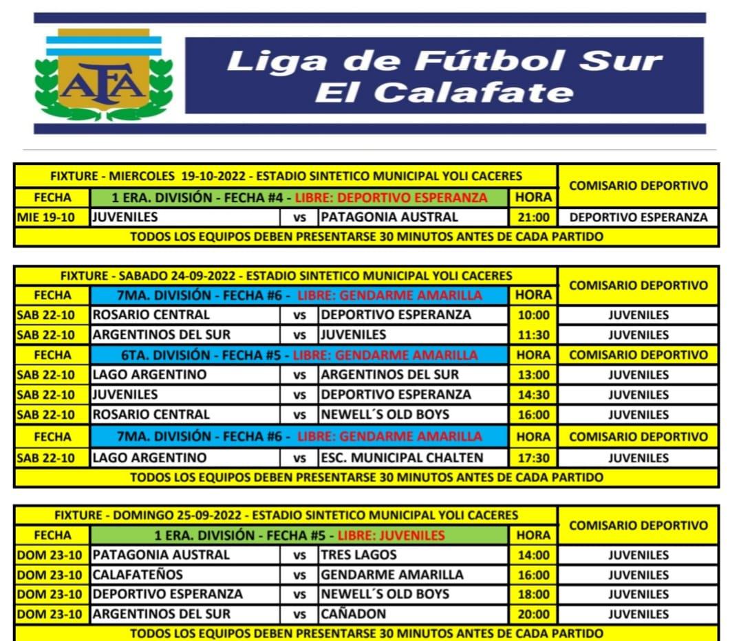 Fútbol Domingo programación 23 de octubre 2022
