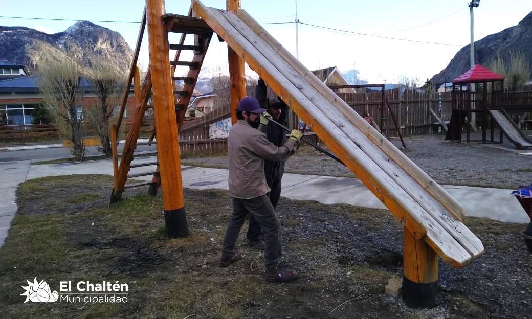 MECH - trabajos plaza