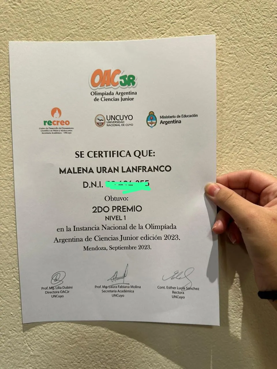 Olimpiadas Ciencias jr