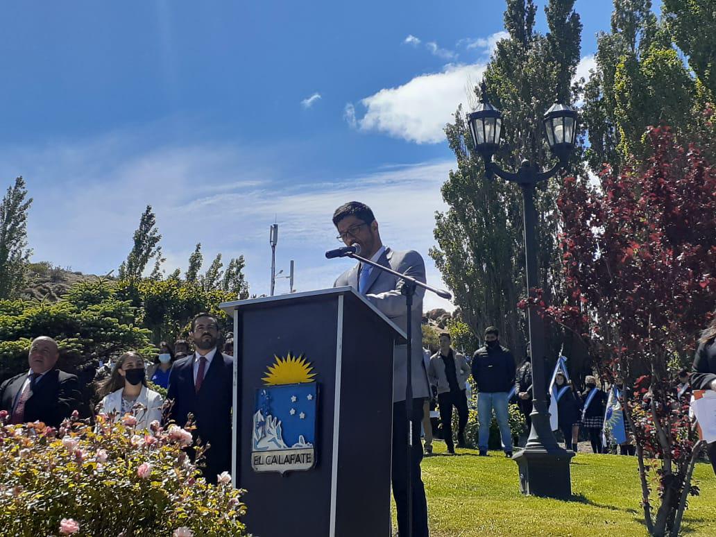 Carlos Alegría 94 Aniversario de El Calafate