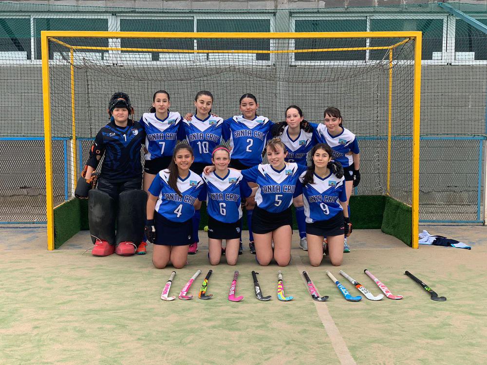 Hockey sobre cesped sub 14 femnino Evita