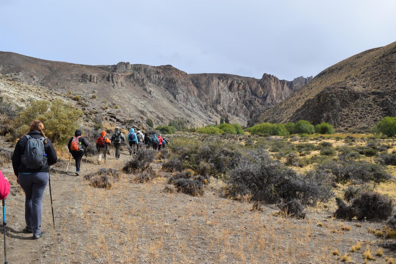 El Club Andino Lago Argentino y AGUISAC visitaron el Parque Patagonia 07
