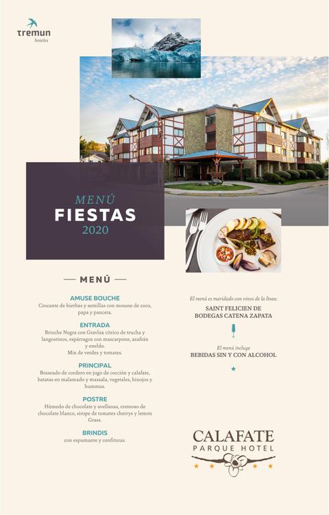 Calafate Parque Hotel Fiestas 2020