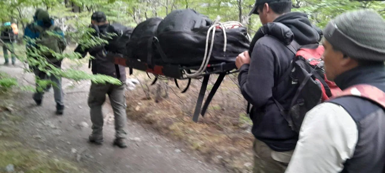Rescate turista cordobés en cerro Solo. Miércoles 15-11