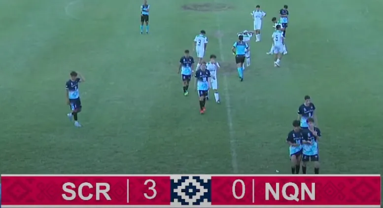 Fútbol Epade 2023 Santa Cruz con Neuquen