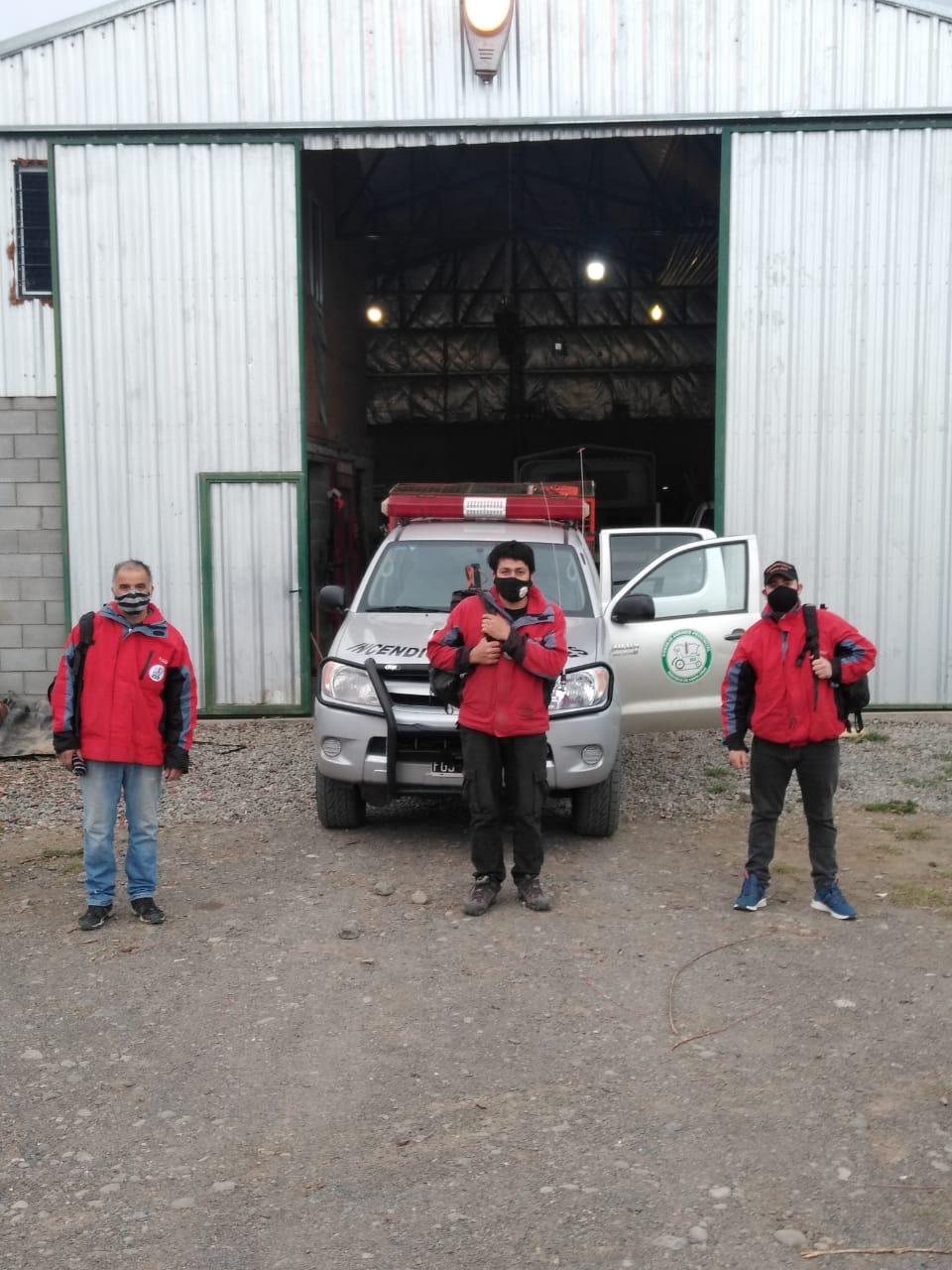 brigadistas de El Calafate