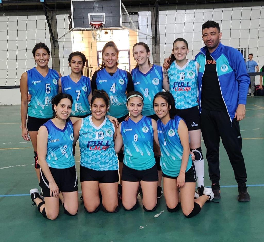 Voley El Trébol adentro
