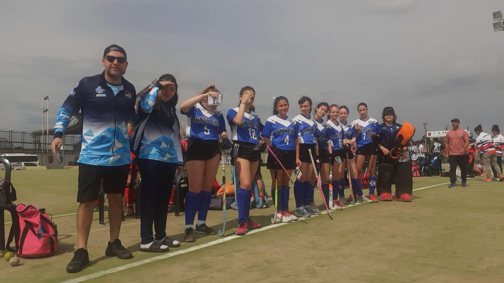 Hockey Femenino sub 14 Evita