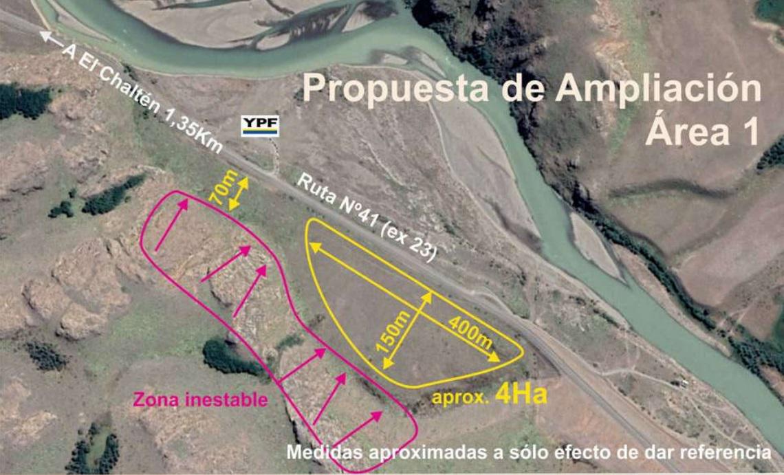 ampliacion ejido urbano Chalten zona 1