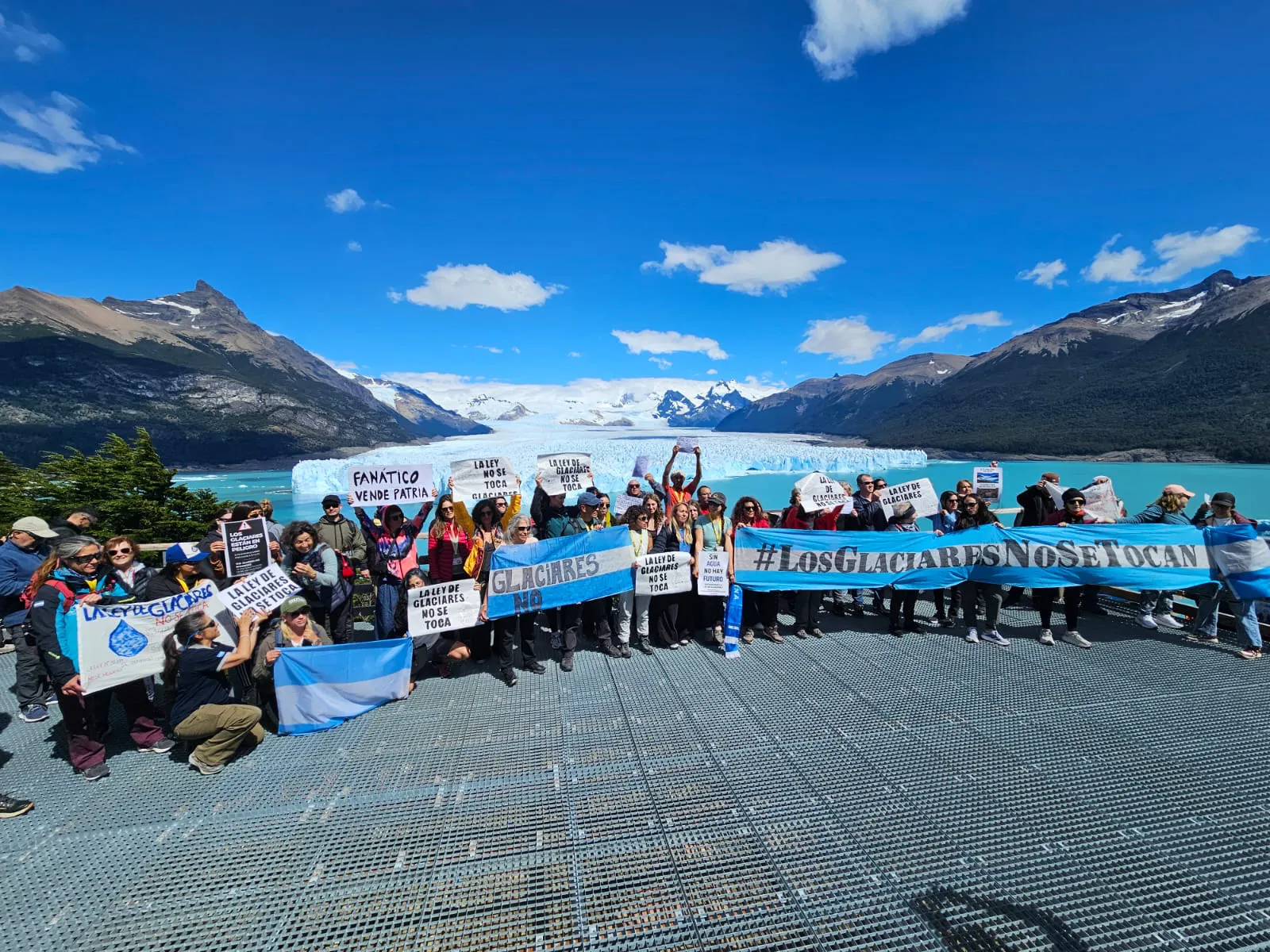 Movilización y expresiones culturales en defensa de la Ley de Glaciares