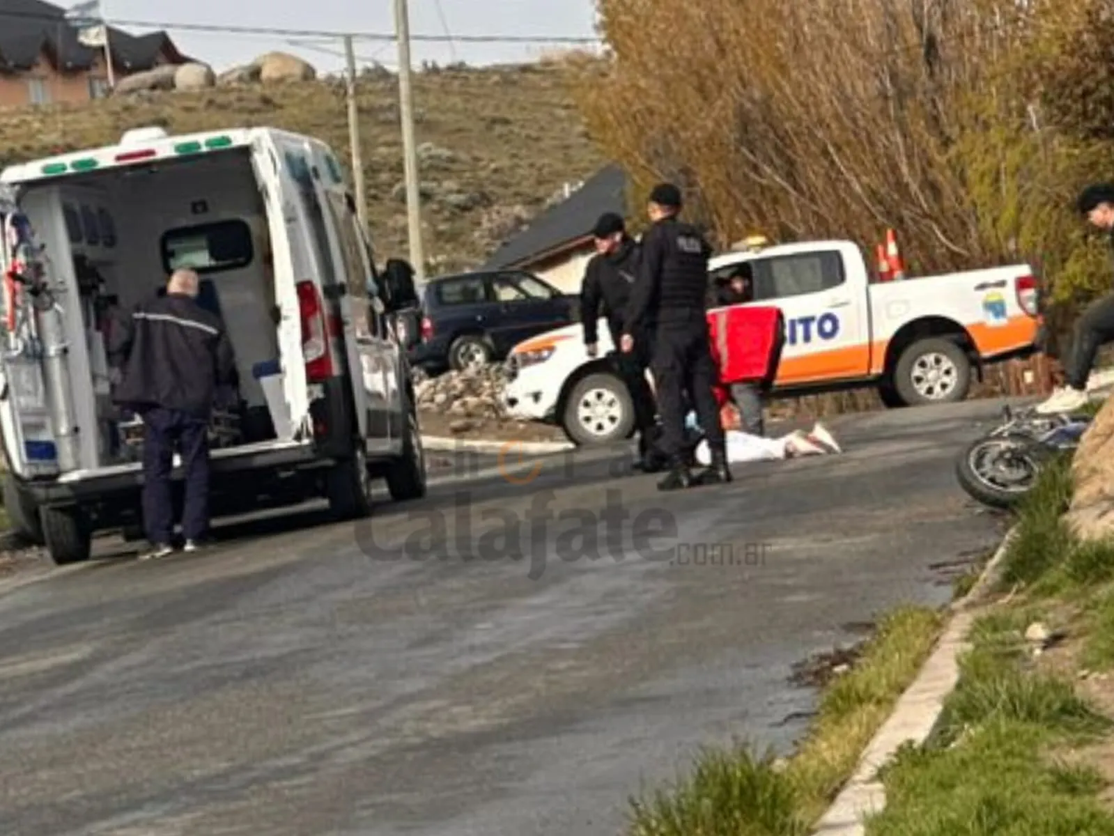 Una mujer sufrió graves lesiones al ser atropellada por una moto