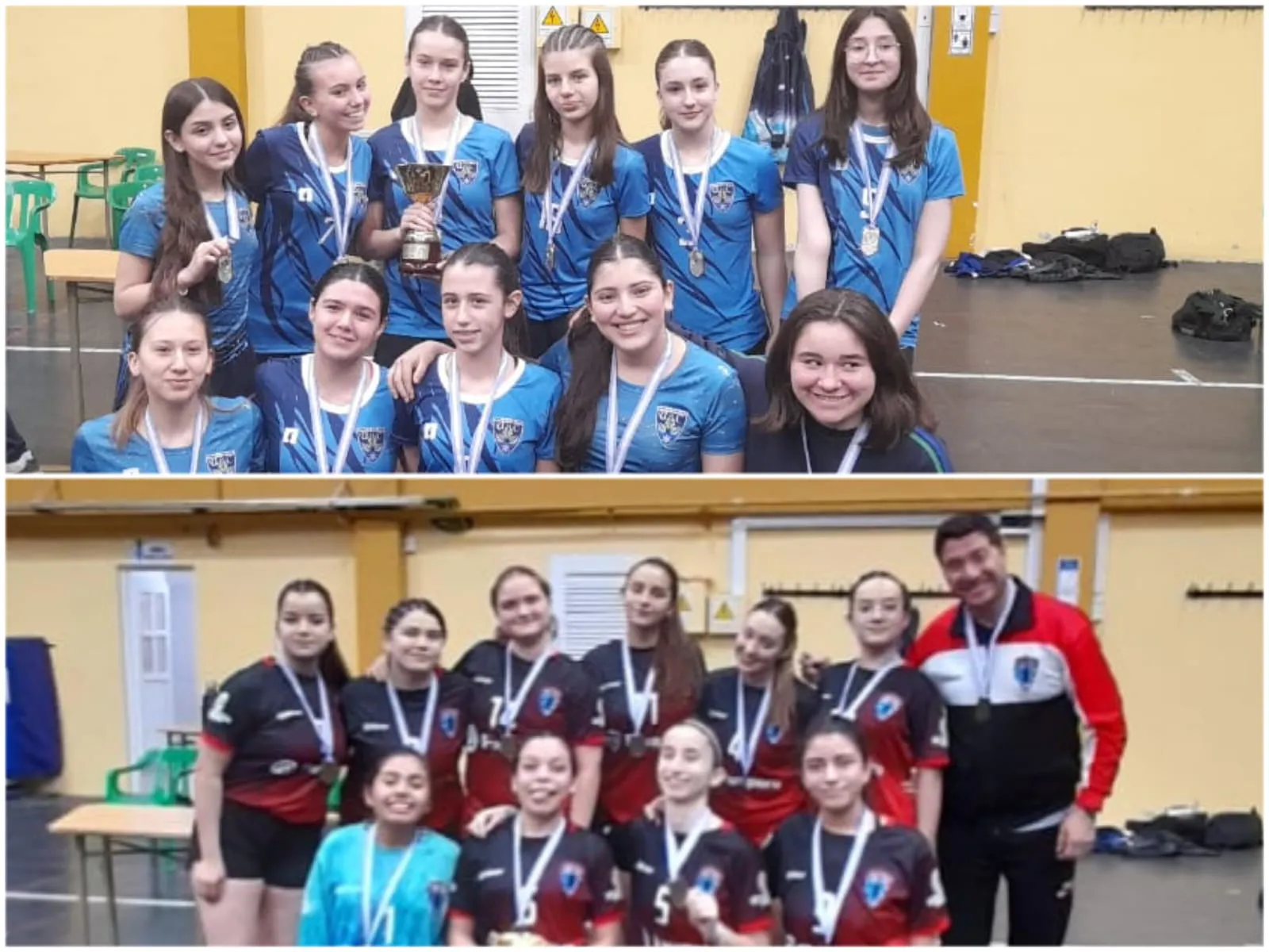 Juegos Evita: Medalla de Plata y medalla de bronce en el handball femenino  de El Calafate