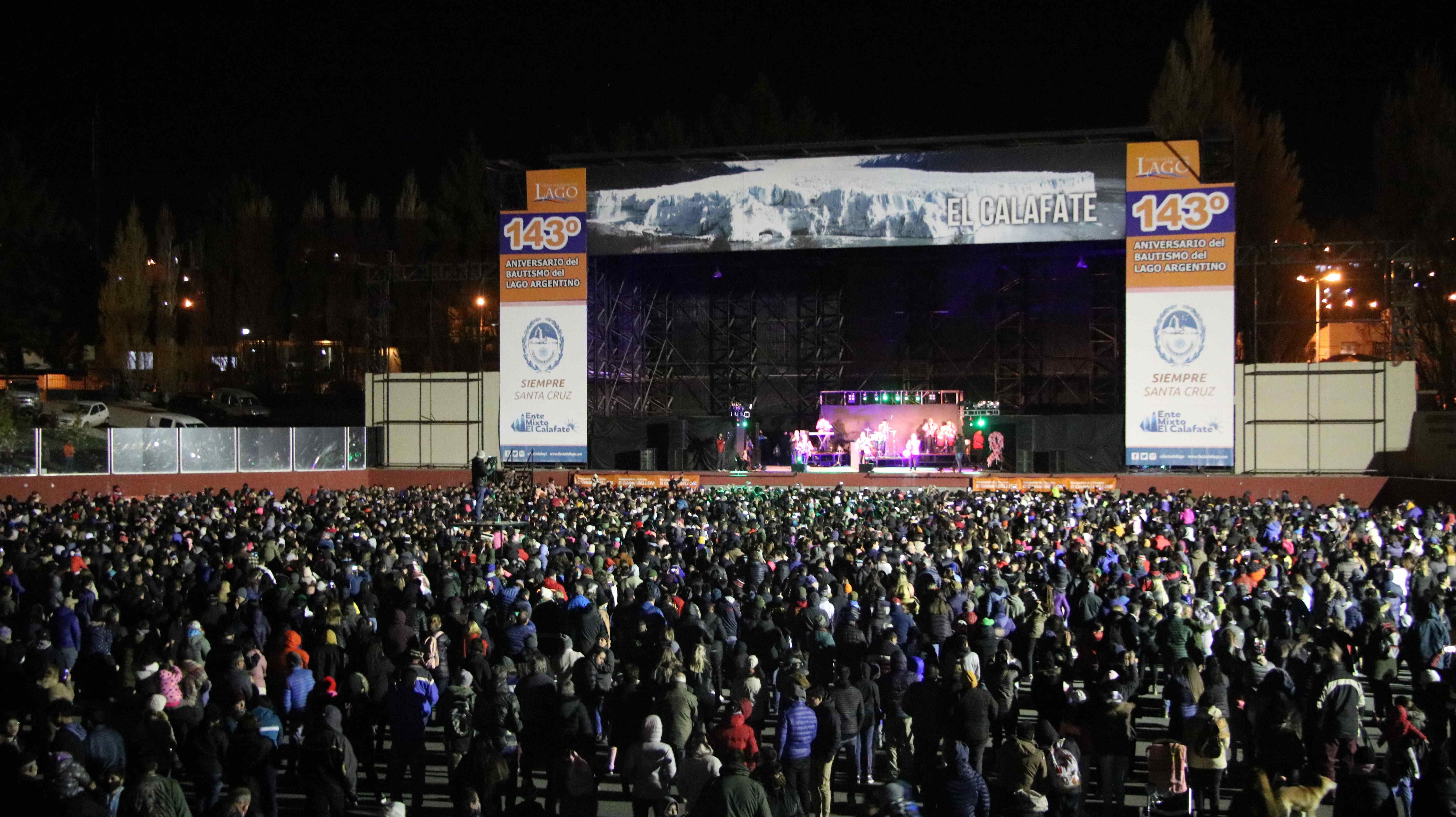 Los Palmeras festejaron el Día de La Madre en El Calafate